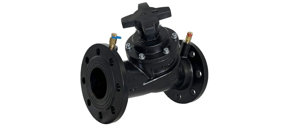 Клапан балансировочный ручной чугун Ридан MNF-R Ду 80 Ру16 фл Kvs 122 ...