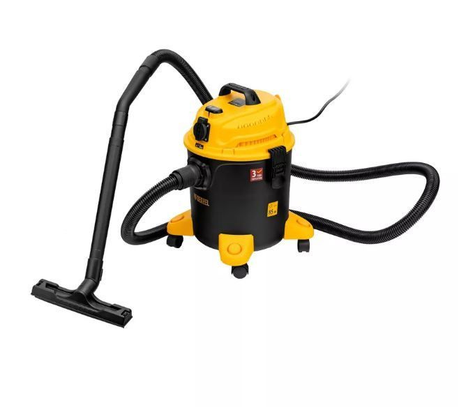 Строительный пылесос Denzel LVC20 20 л, 1400 Вт купить по низкой цене с ...