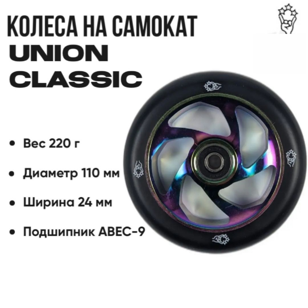 Колесо для самоката Union Classic Pro Scooter Wheels 110mm