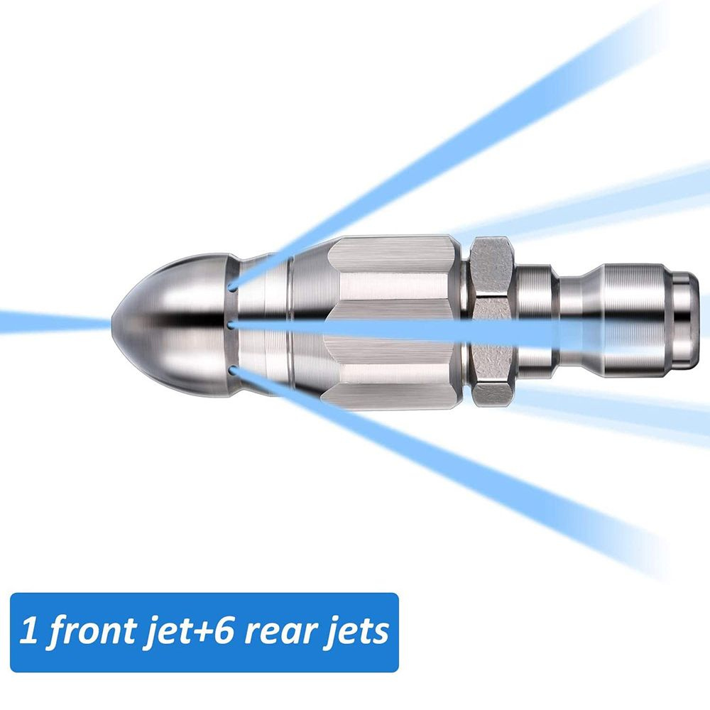 Насадка для промывка канализации, промывки труб водосточных желобов ...