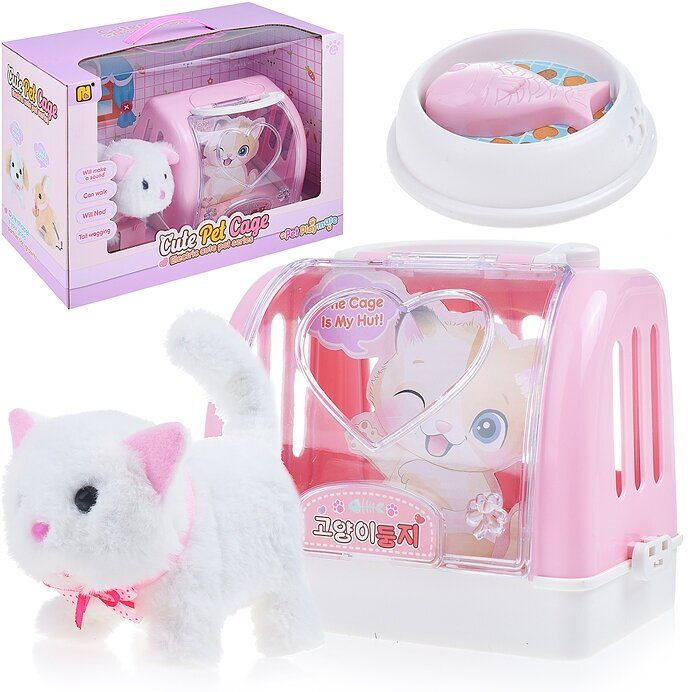Интерактивная игрушка Кошка с аксессуарами - купить с доставкой по ...
