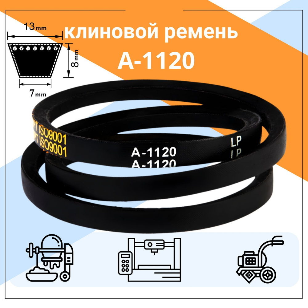 Клиновой ремень А-1120 Lp / 1090 Li - HIMPT арт. A1120-HIMPT -  .