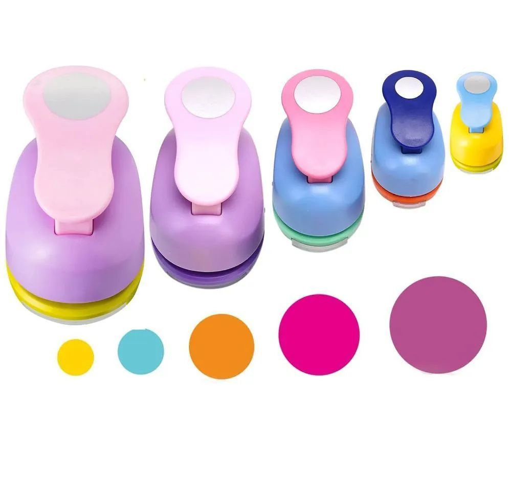 5 шт. Круговой дырокол,Пробойник для бумаги скрапбукинг - купить с ...