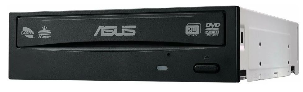 Привод DVD-RW ASUS DRW-24D5MT/BLK/B/GEN no ASUS Logo цвет черный интерфейс SATA внутренний oem (1215856) #1