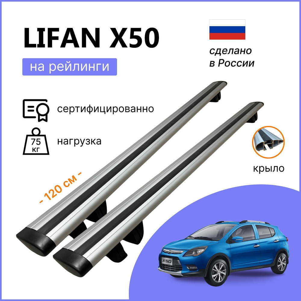 Комплект багажника Inter Krep-120-Lifan-X50 - купить по доступным ценам в  интернет-магазине OZON (1200675526)