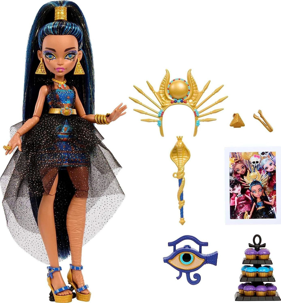 Сет из 2 кукол MONSTER HIGH Скариж - Лагуна Блю и Клео де Нил