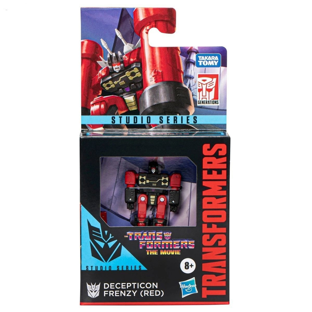 Трансформеры игрушки Hasbro Transformers Studio Series Core The Transformers: The Movie Decepticon Frenzy #1