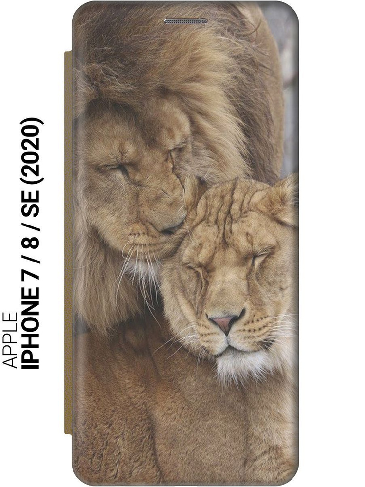 Чехол-книжка на Apple iPhone SE (2022), SE (2020), 8, 7, Эпл Айфон СЕ ...