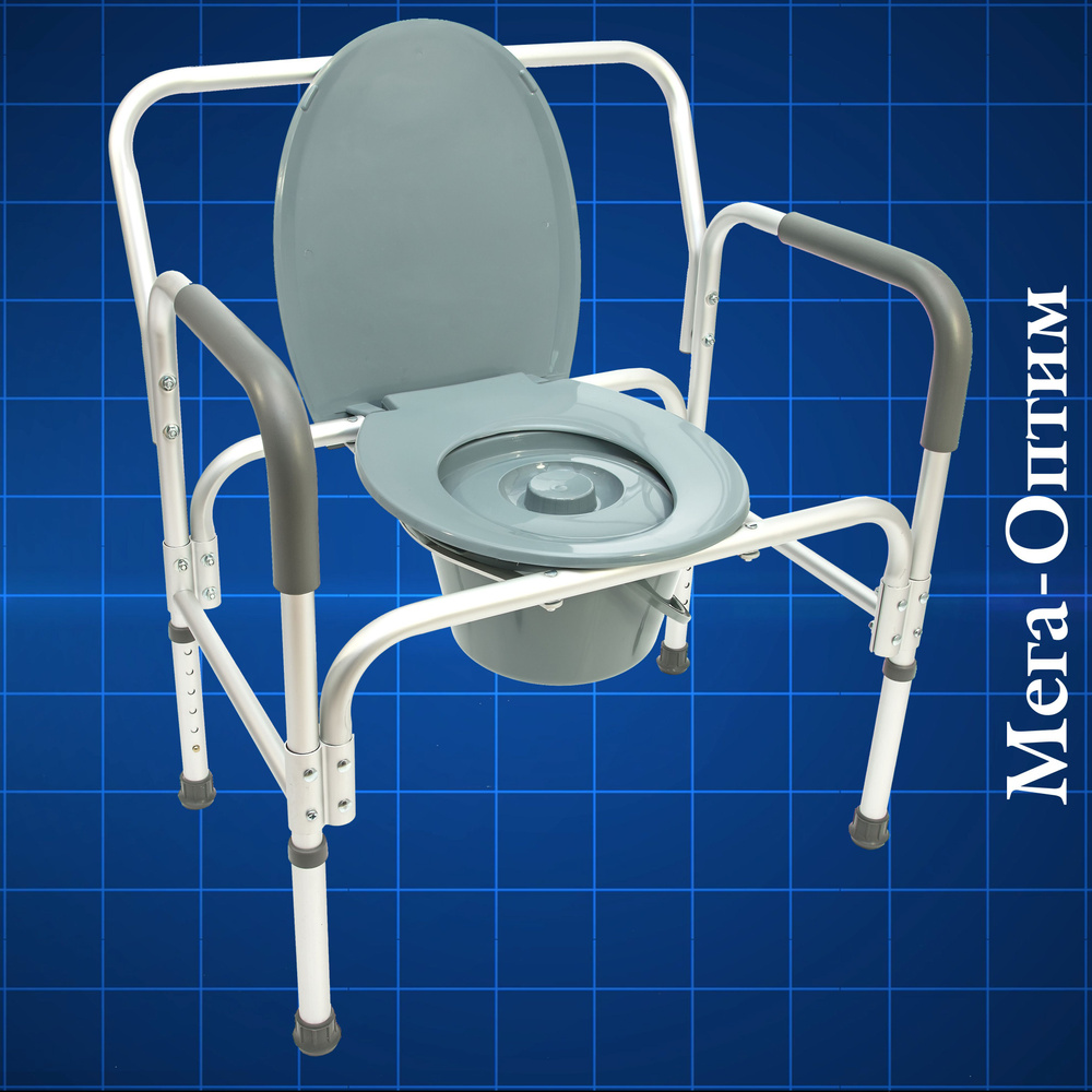 Кресло-стул с санитарным оснащением пассивного типа повышенной ...