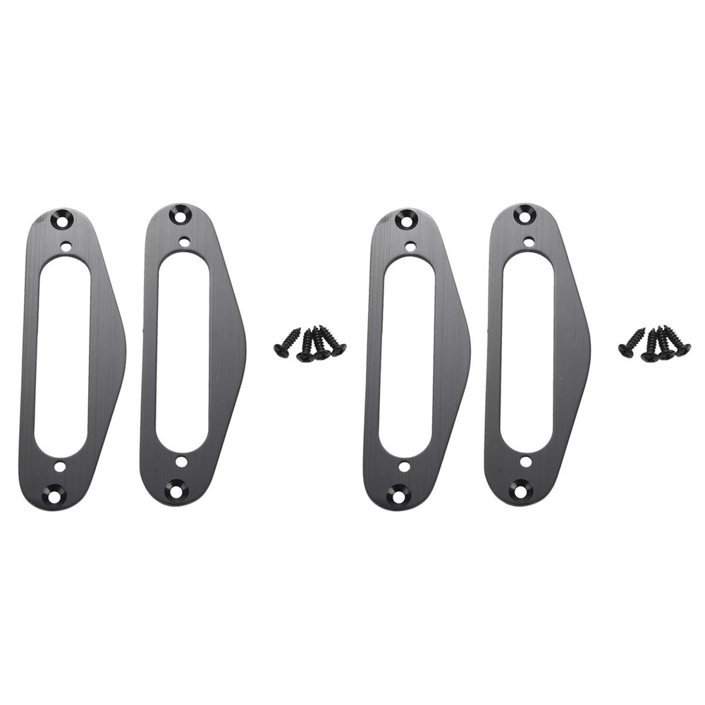 2 шт. Монтажное кольцо на рамку гитарного звукоснимателя, металлическое ...