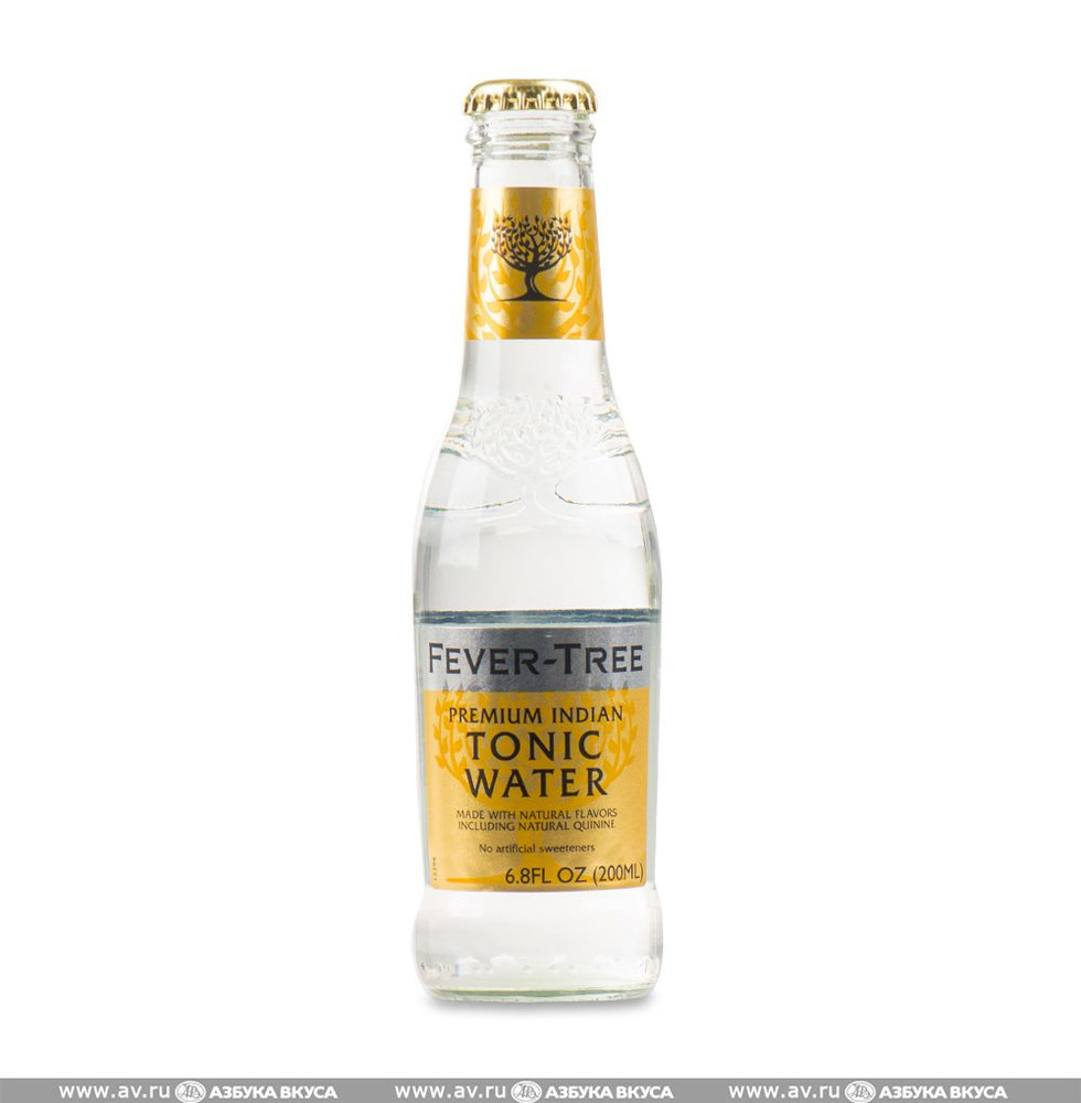 Напиток газированный Premium Indian Tonic Water, Fever Tree, 200 мл, Великобритания -1 шт.  #1