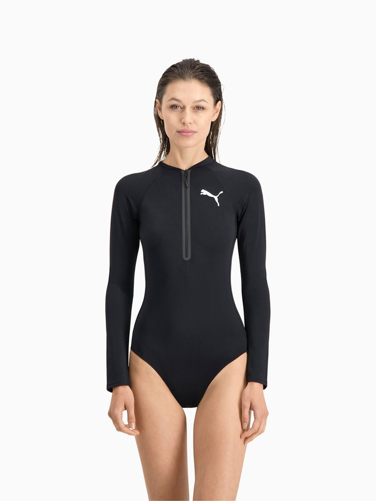 Купальник слитный PUMA PUMA SWIM WOMEN LONG SLEEVE #1