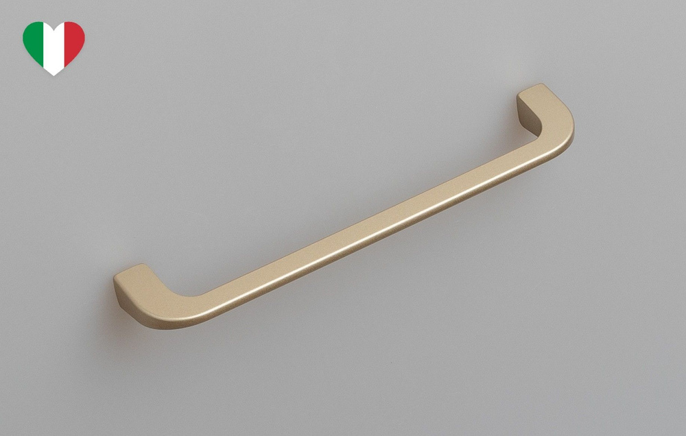 Clip мебельная ручка-скоба 160 мм затененное золото #1