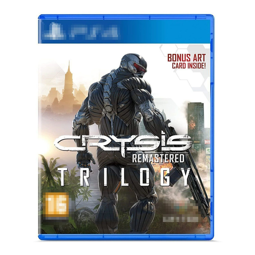 Crysis Remastered Trilogy PS4, русская версия