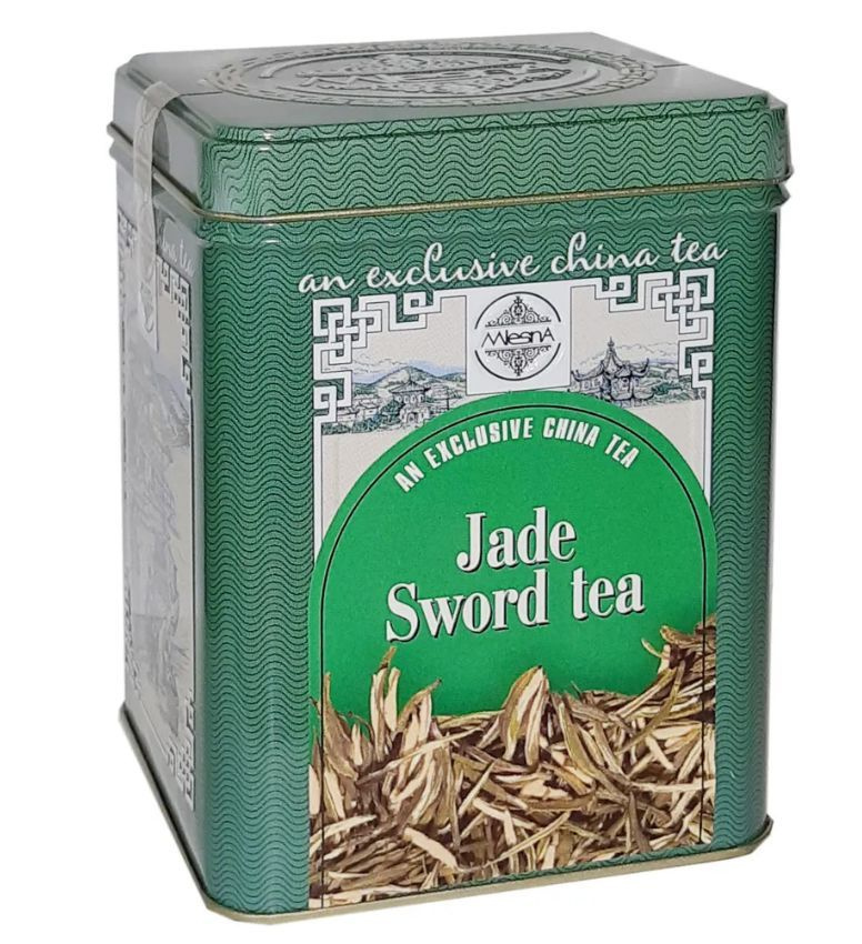 Mlesna /Чай листовой зеленый китайский Mlesna JADE SWORD TEA 100 грамм ...