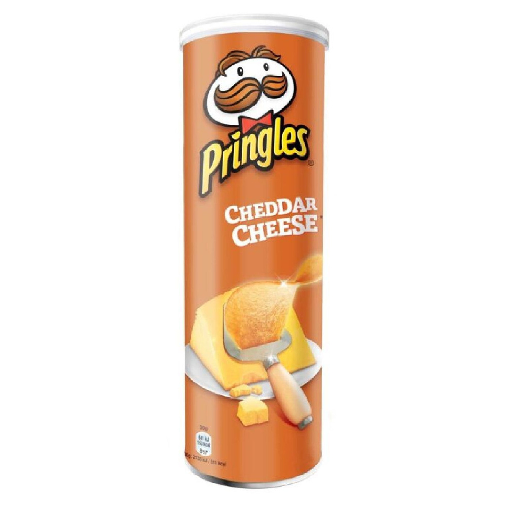 Чипсы Pringles Cheddar 158гр #1