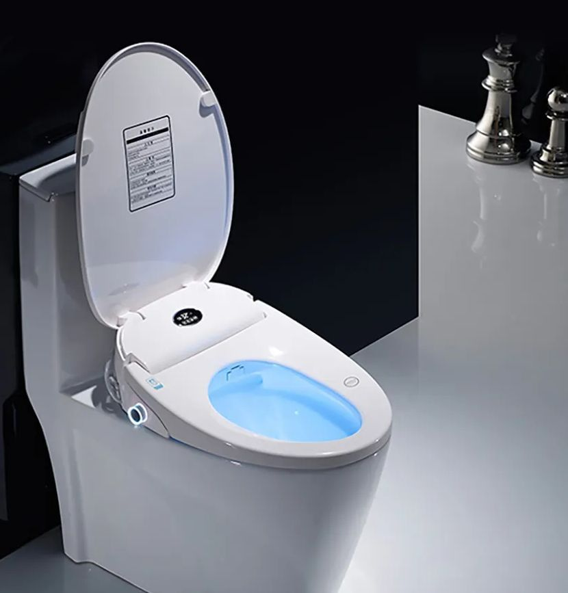 Крышка-сиденье для унитаза EcoFresh Smart Toilet с автоматическим открытием  #1