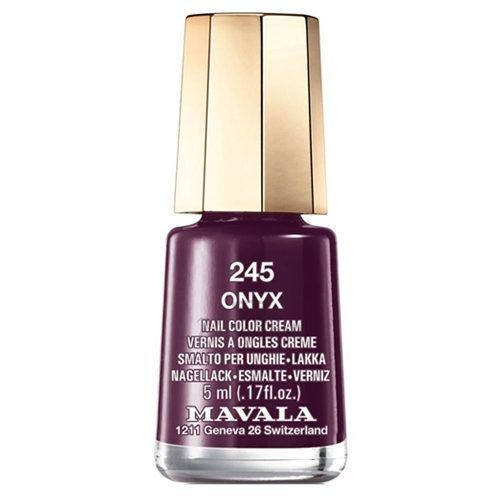 Лак для ногтей MAVALA Nail color объём 5мл 245 Onyx, Швейцария - 1шт #1