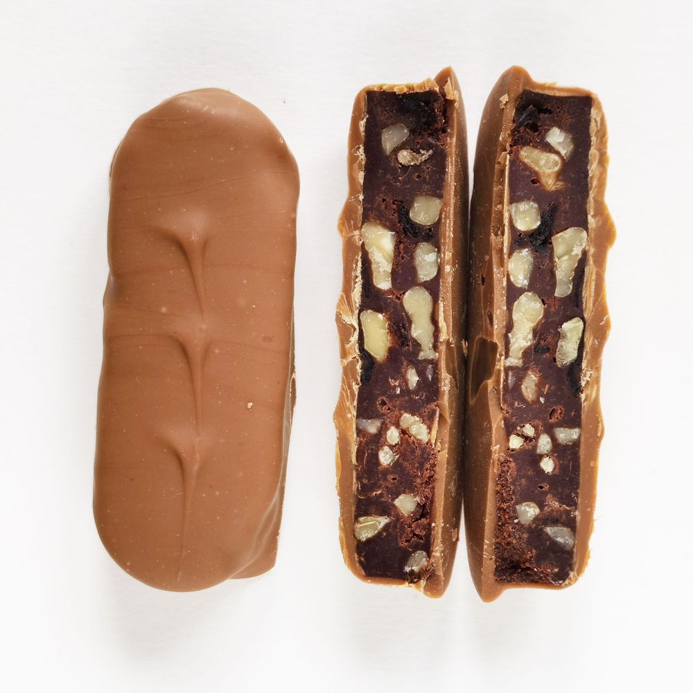 Madame Chocolat Шоколадные батончики Грецкий орех & чернослив без ...