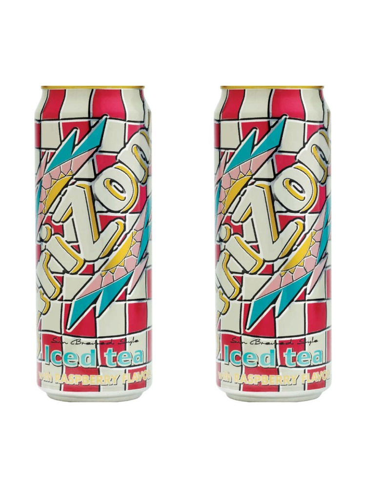 Напиток AriZona Iced Tea with Raspberry Малина 680мл, США х 2шт #1