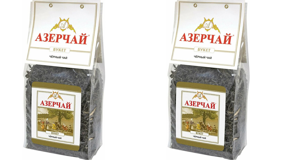 Azercay Черный чай, Букет, 400 г, 2 шт #1