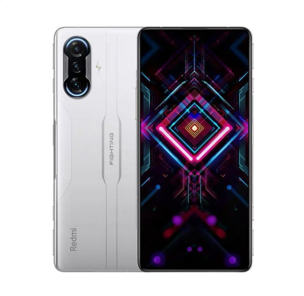 Redmi Смартфон Xiaomi Redmi K40 Gaming 5G (Русский, Google) 12/256 ГБ,  серебристый