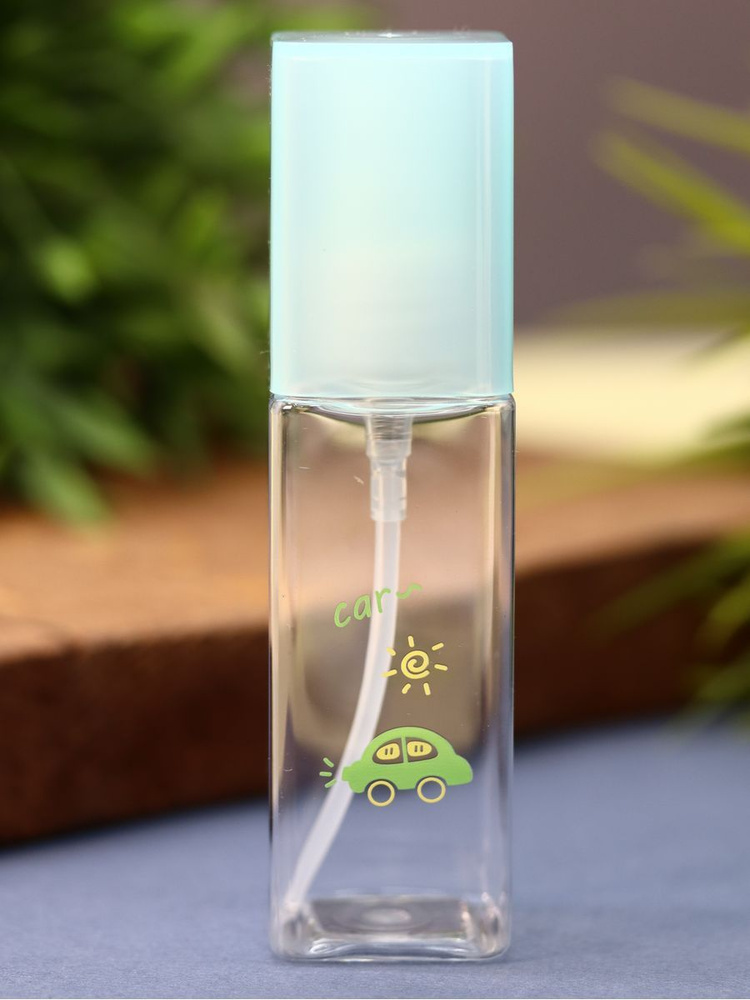 Флакон дорожный для духов и антисептика, атомайзер с распылителем 50 мл ...