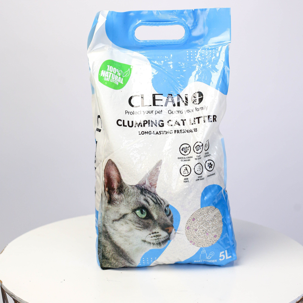 Наполнитель для кошачьего туалета комкующийся бентонитовый премиум ...