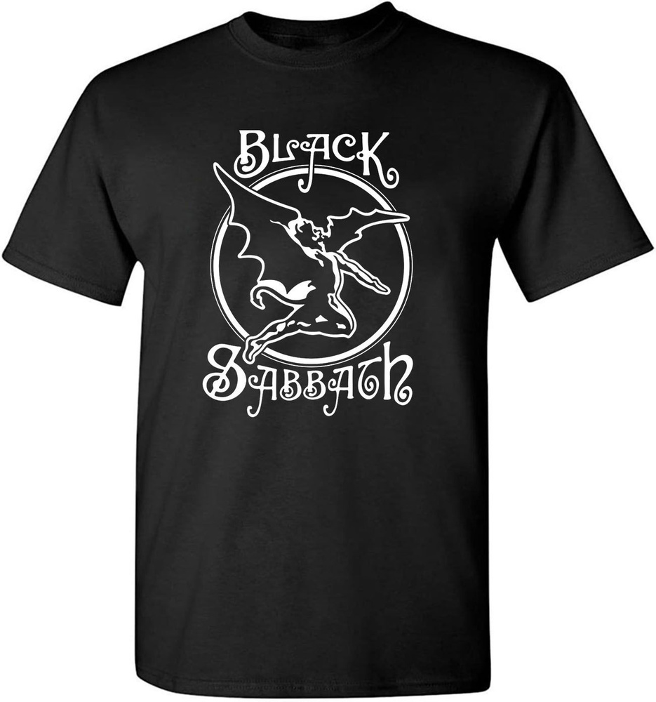 Футболка Black Sabbath, размер 48, цвет черный, 棉花 - купить по выгодной ...