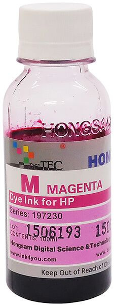 Чернила DCTec водорастворимые HP DJ100 Magenta (пурпурный) 100 мл #1