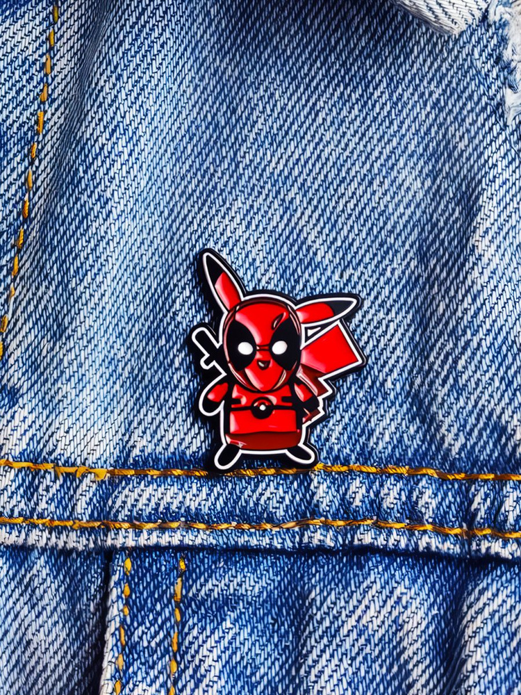 Металлический значок пин / "Пикачу" / Покемон / Marvel дэдпул - купить ...