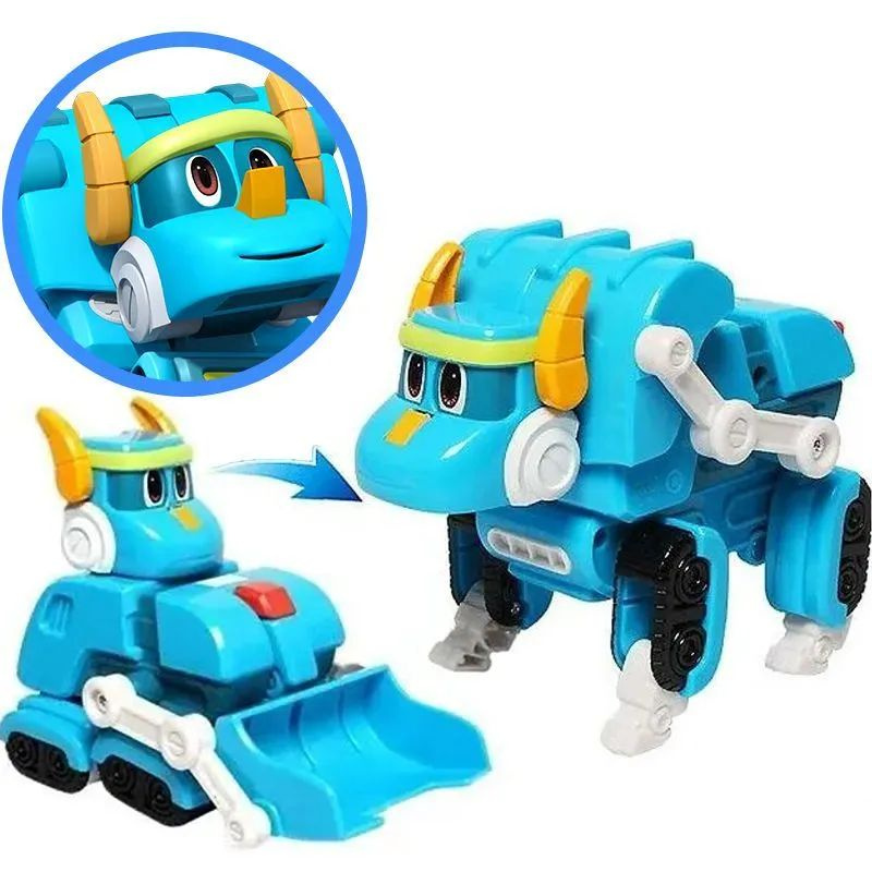 Игрушка-трансформер Команда (Отряд) Дино "Gogo Dino" динозавр Томо ...