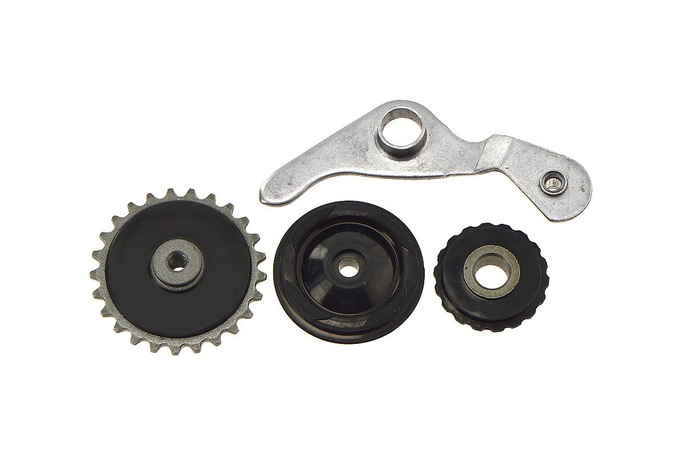 Натяжитель цепи ГРМ (комплект роликов + коромысло) для скутера ALPHA ...