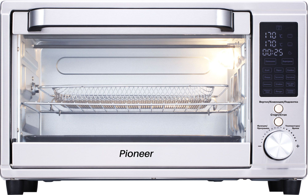 -печь Pioneer MO5023G, серебристый, 30 л  по низкой цене с .