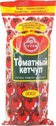 Кетчуп томатный Оттоги, 300 г., Южная Корея #1