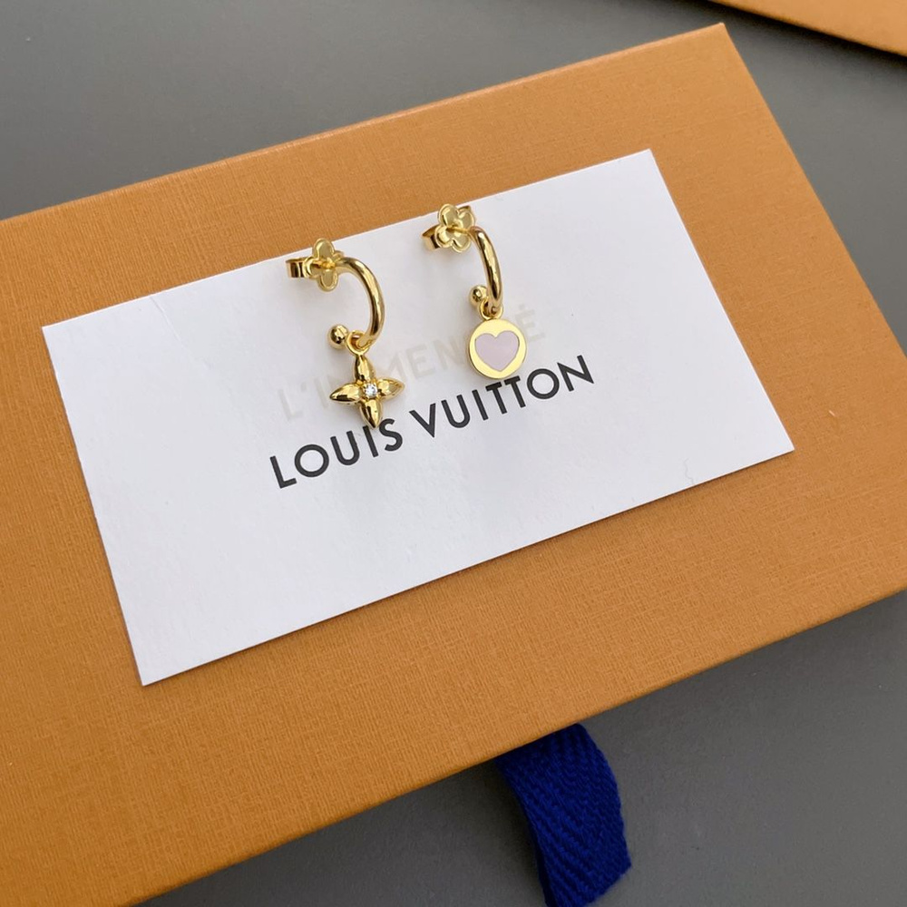 Louis Vuitton Серьги подвески #1