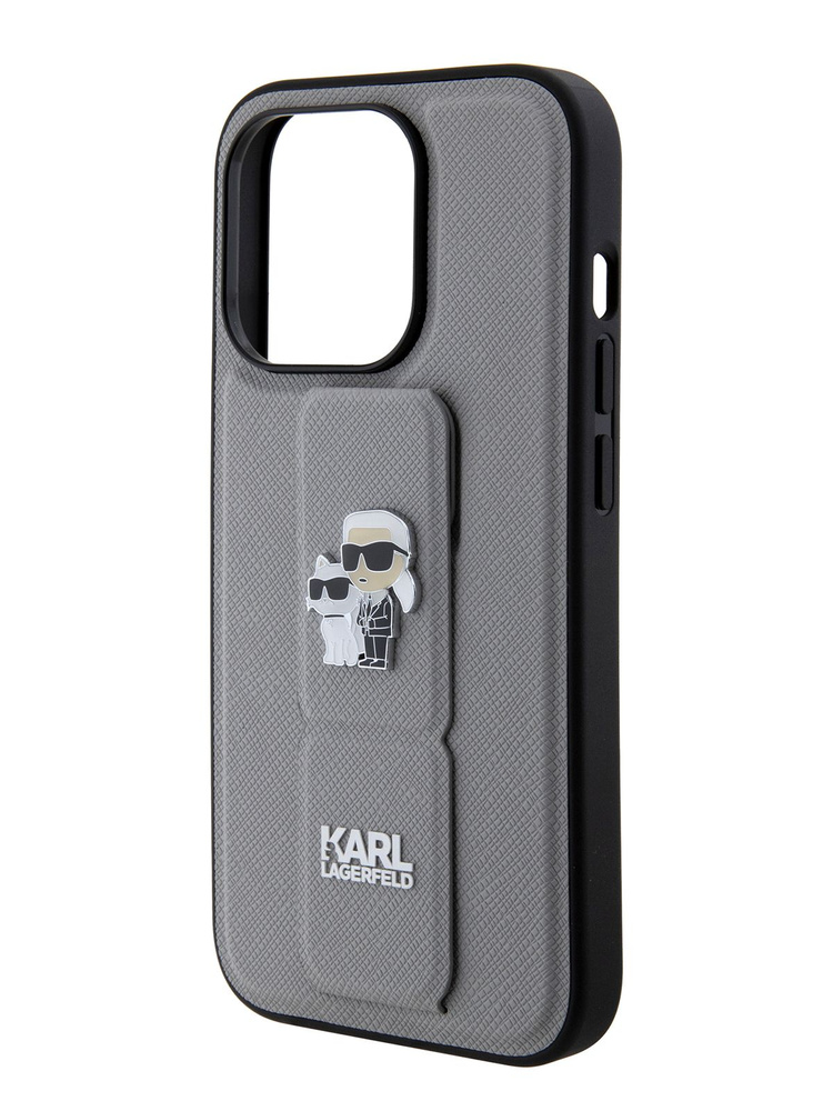 Чехол Karl Lagerfeld GripStand PU на Apple iPhone 15 Pro Max / для ...