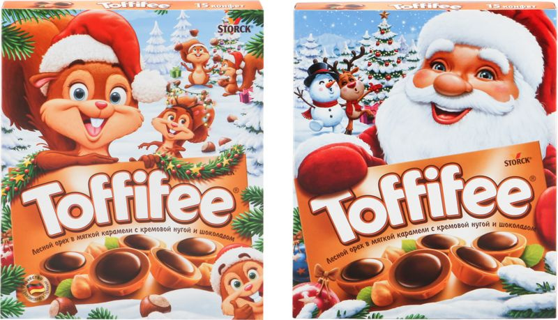 Конфеты сладкие TOFFIFEE Воздушный Шар с лесным орехом, 250г - купить с ...