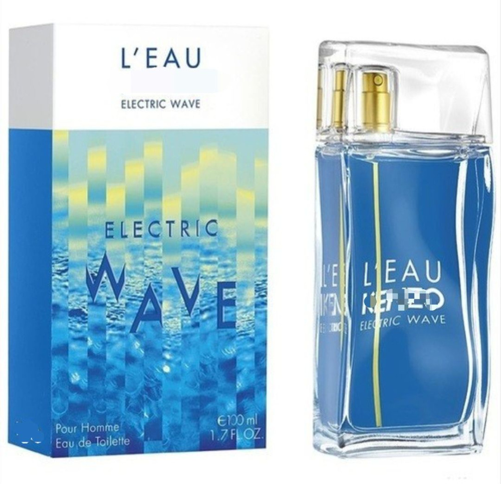 Мужская Туалетная вода Кензо Leau par Electric Wave pour Homme edt (Парфюм)- 100 мл  #1