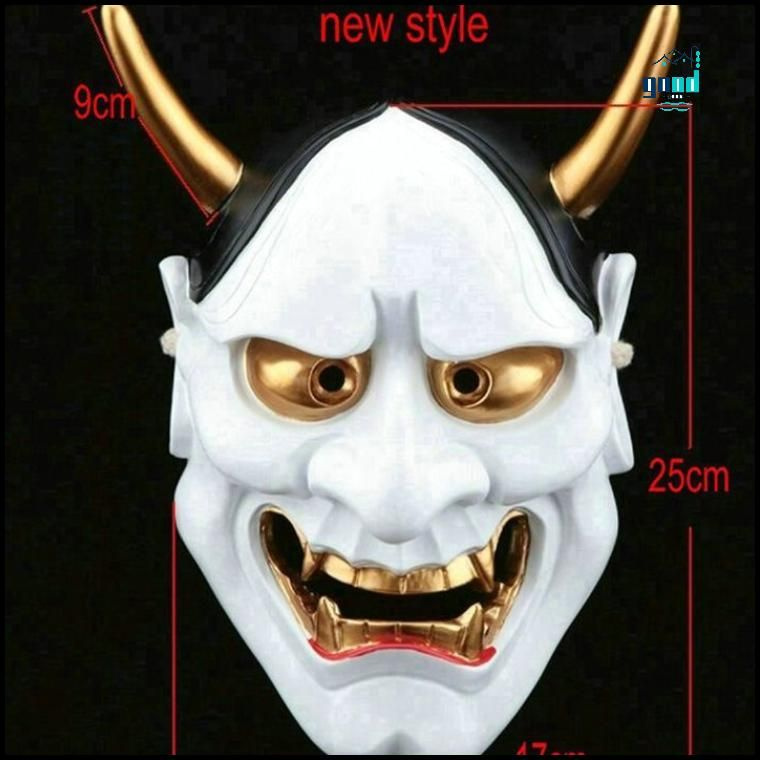 маска Hannya , 25*17CM,(белое) Funny toy-good value #1