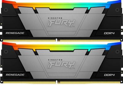 Kingston Fury Оперативная память Renegade RGB DDR4 3200 МГц 2x16 ГБ (KF432C16RB12AK2/32)  #1