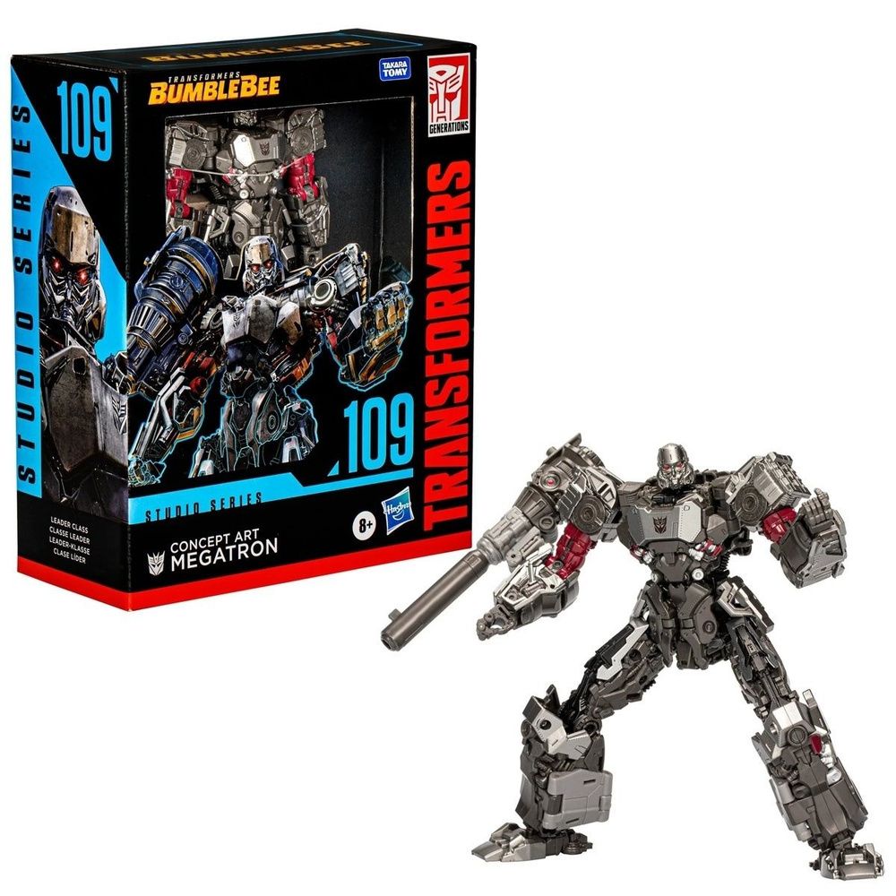 Фигурка Трансформеры Hasbro Studio Series Leader Transformers: Bumblebee  SS109 Concept Art Megatron 8,5 дюйма (21,6 см) F8772 - купить с доставкой  по выгодным ценам в интернет-магазине OZON (1359862788)