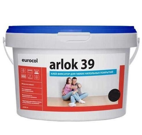 Клей-фиксатор для гибких напольных покрытий Forbo Eurocol Arlok 39 - 3 кг  #1