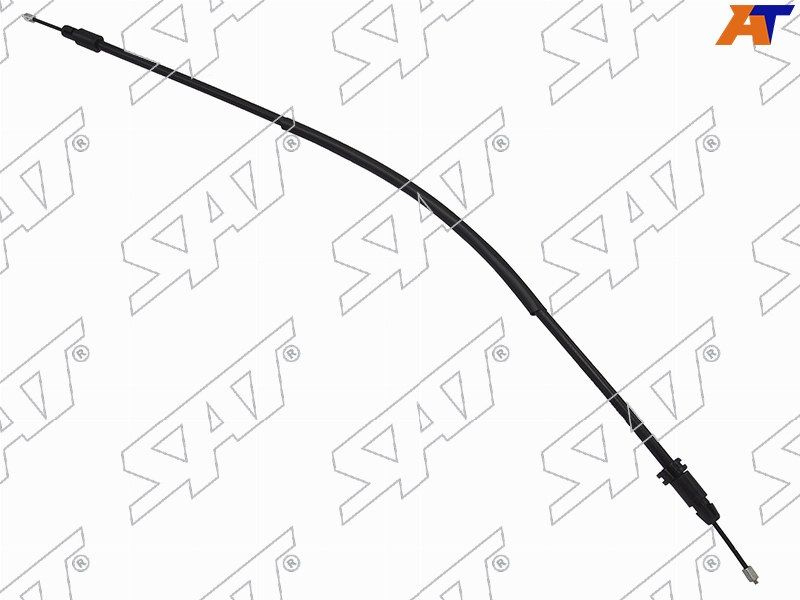 Трос ручного тормоза VW POLO (EURO) RH/LH 08-15