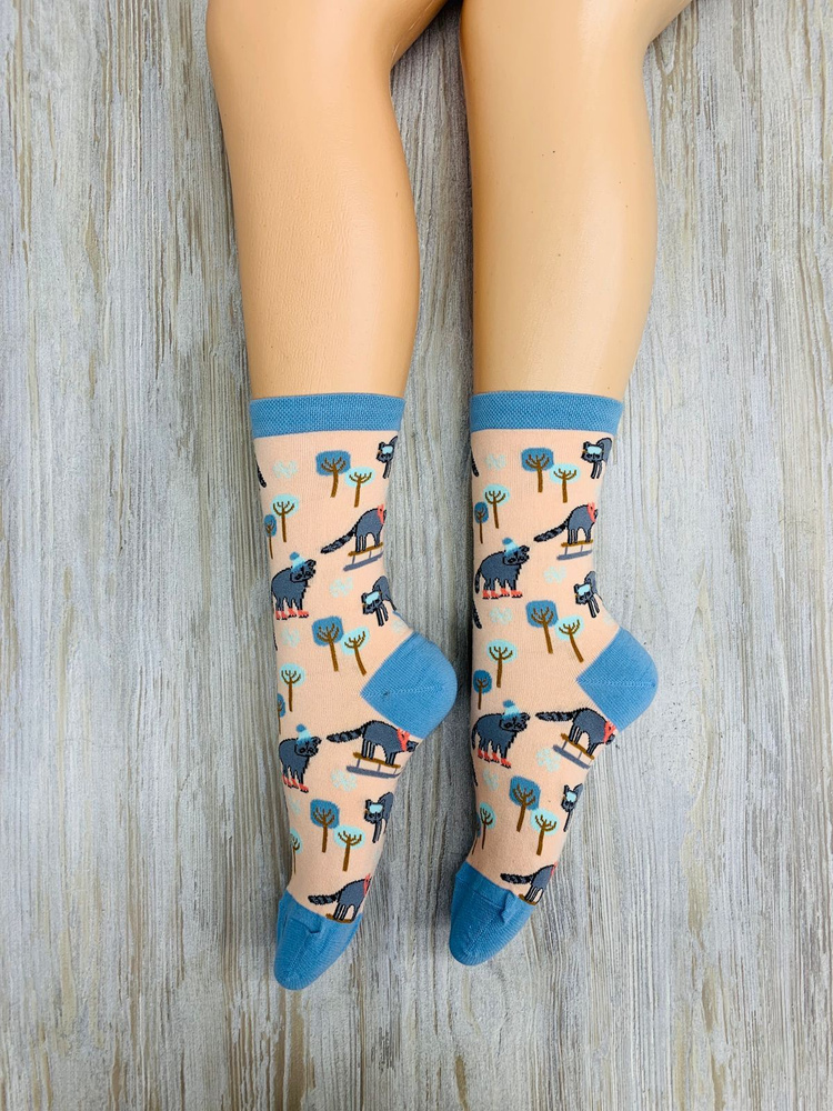 Носки JUSUBAI socks Корея: лучшее, 1 пара #1