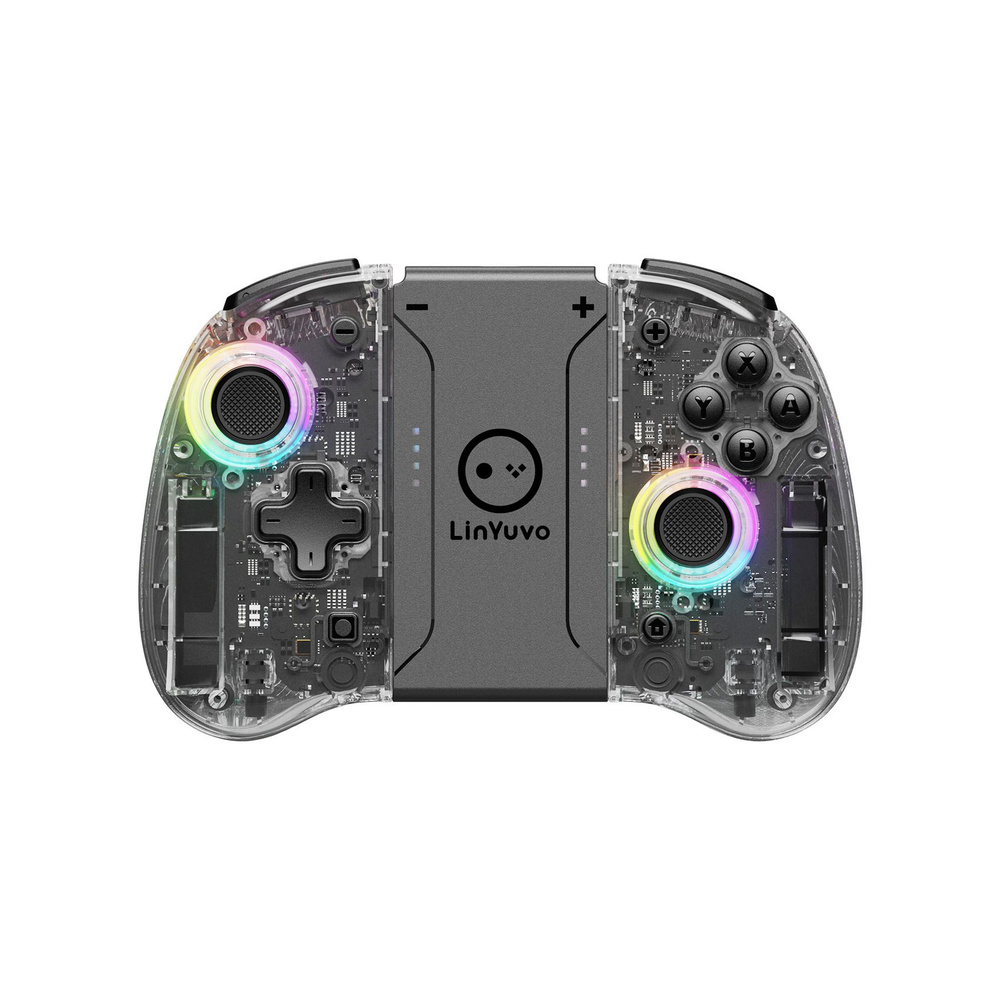 LinYuvo Lianyou switch joy con Bluetooth ручка красочная RGB подсветка функция макросъемки  #1