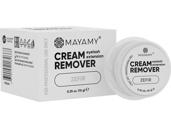 Ремувер для ресниц INNOVATOR COSMETICS MAYAMY Zefir cream #1