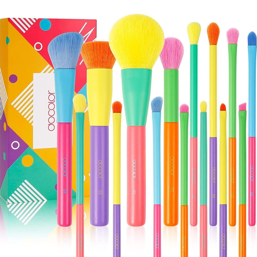 Docolor Профессиональный набор кистей из 15 штук / косметический набор ...