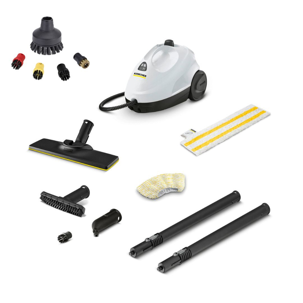 Пароочиститель Karcher SC 2 EasyFix Turbo2, белый, 1500 Вт, Вертикальное  отпаривание купить по низкой цене с доставкой в интернет-магазине OZON  (1387333717)