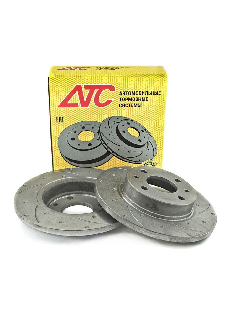 Тормозные диски задние "АТС" перфорация, проточки ВАЗ - купить по ...